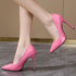 Elegant Plus Size Stiletto Pumps for Women - Pointed Toe Party Shoes